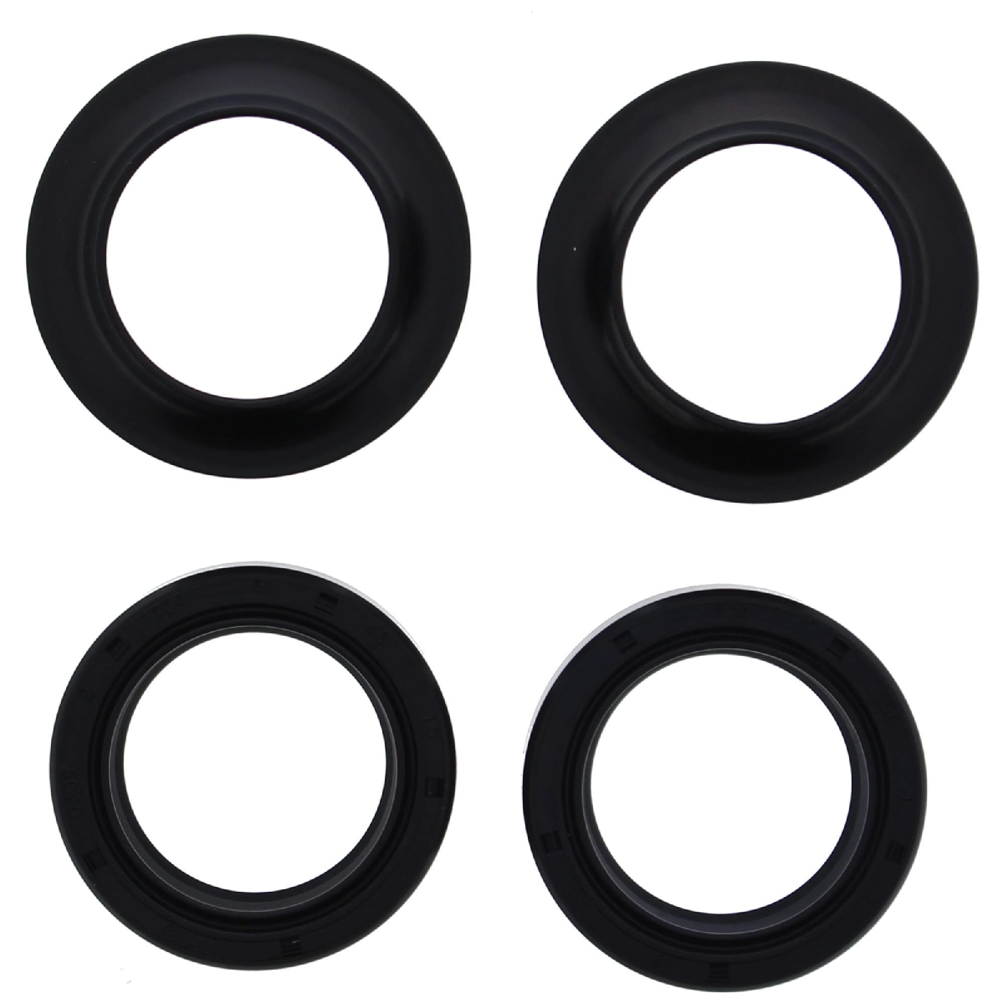 All Balls Racing Fork And Dust Seal Kit 56-170 Compatible With/Replacement For Honda CB/CL175 1973, CB250 Nighthawk 1991-2008, C