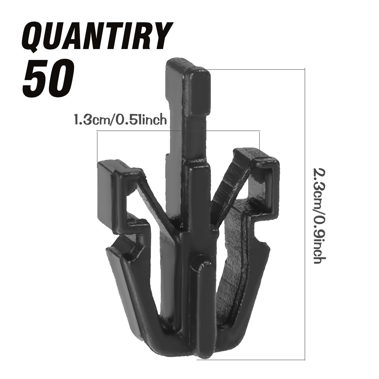 Hoypeyfiy 50 X Grille Retainer Clips For Chevy Gmc Colorado Canyon 2004-2012 New (50)