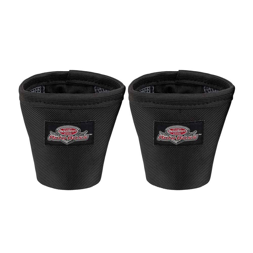 Bucket Boss - Autoboss Cup Holder Organizer, Auto Boss (Ab30100) , Black