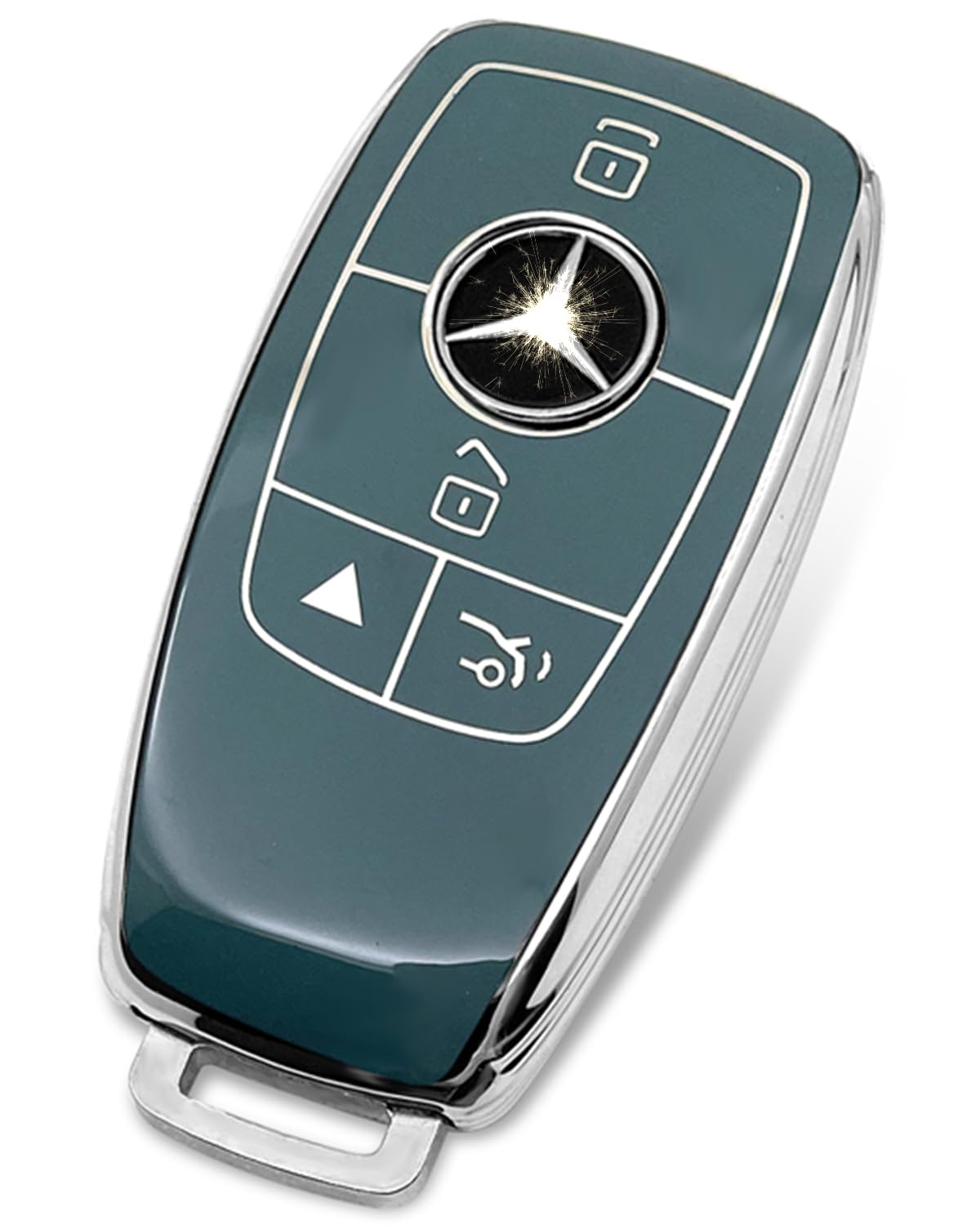 Haoyoumei Suitable For Mercedes Benz Keys.Advanced Soft Tpu Key Cover Is Compatible With C E R S G S Cls Clk Glc Gle Gls Sl Slr