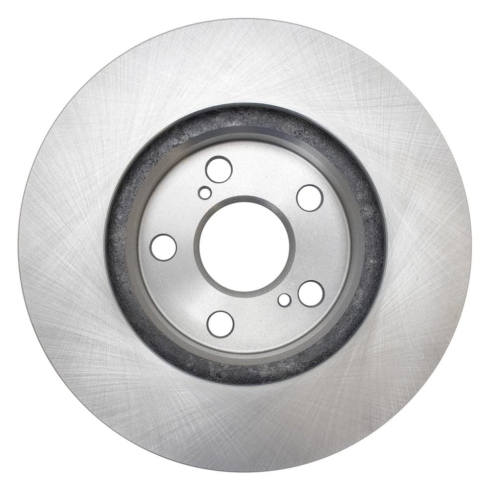 Trq Front Brake Rotors Set Vented Compatible With 2004-2009 Toyota Prius