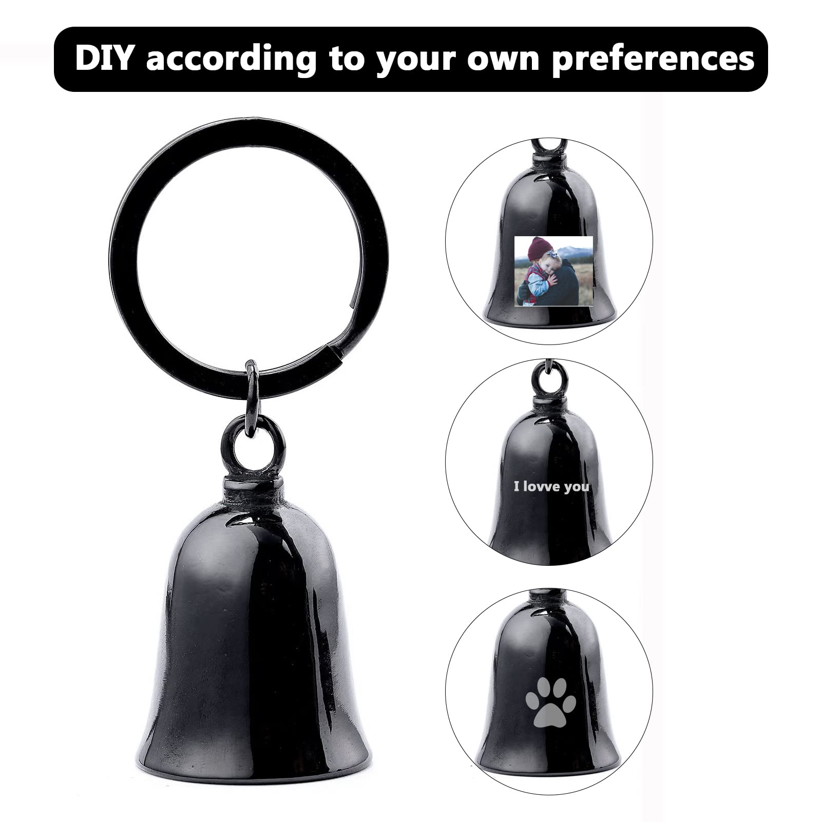 Motorcycle Bell - Motorcycle Bell For Men Women ,Biker Bell Accessory ,Guard Riding Safety