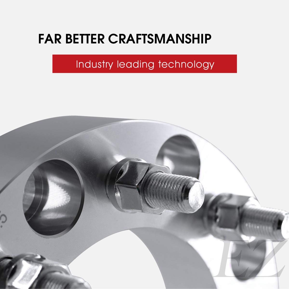 Ezaccessory 2 Billet Wheel Adapters 7X150 To 7X150 Thickness 1.5 Inch 14X1.5 Studs