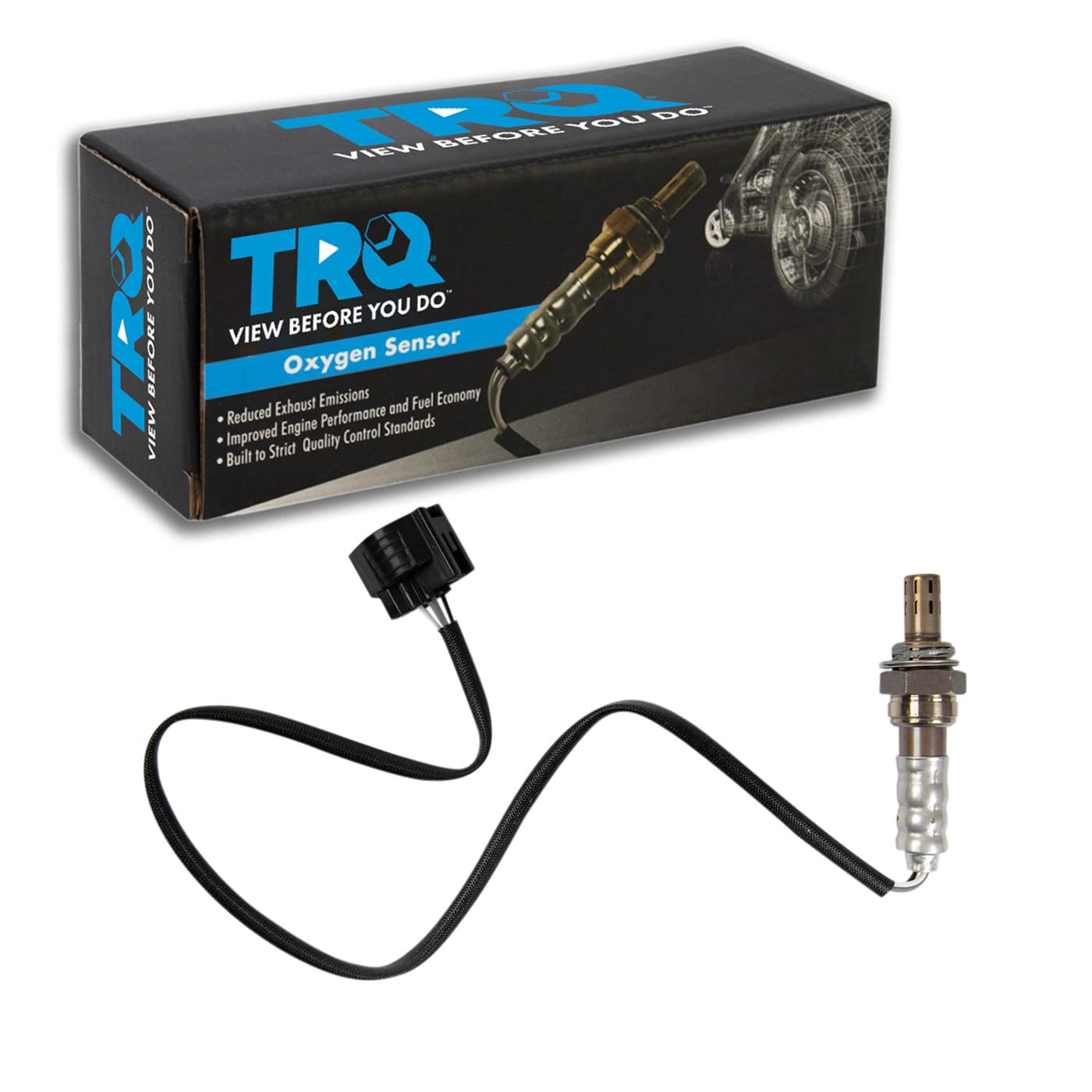 Trq O2 Oxygen Sensor Compatible With 2003-2006 Jaguar S-Type 2005 Super V8 1999-2005 Vanden Plas 2002-2008 X-Type Xj8 Xjr 1997-2
