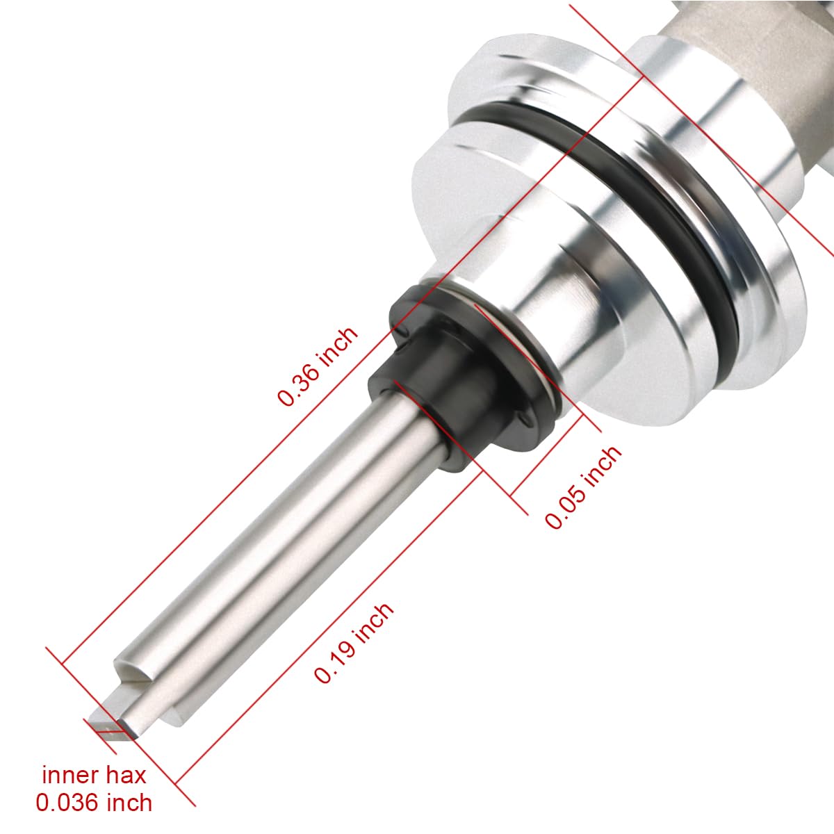 MAS Red Cap HEI Distributor&Spark Plug Wires&Free Pig Tail Kit Replacement for Chrysler LeBaron Dodge Plymouth V8 273 318 340 36