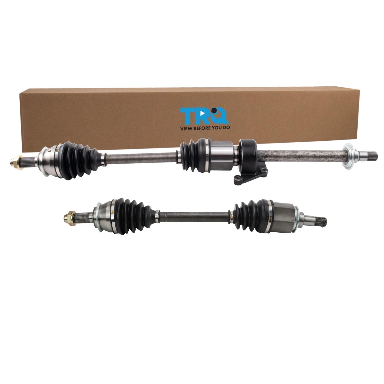 Trq Front Cv Axle Shaft Assembly Set Compatible With 2002-2004 Mini Cooper