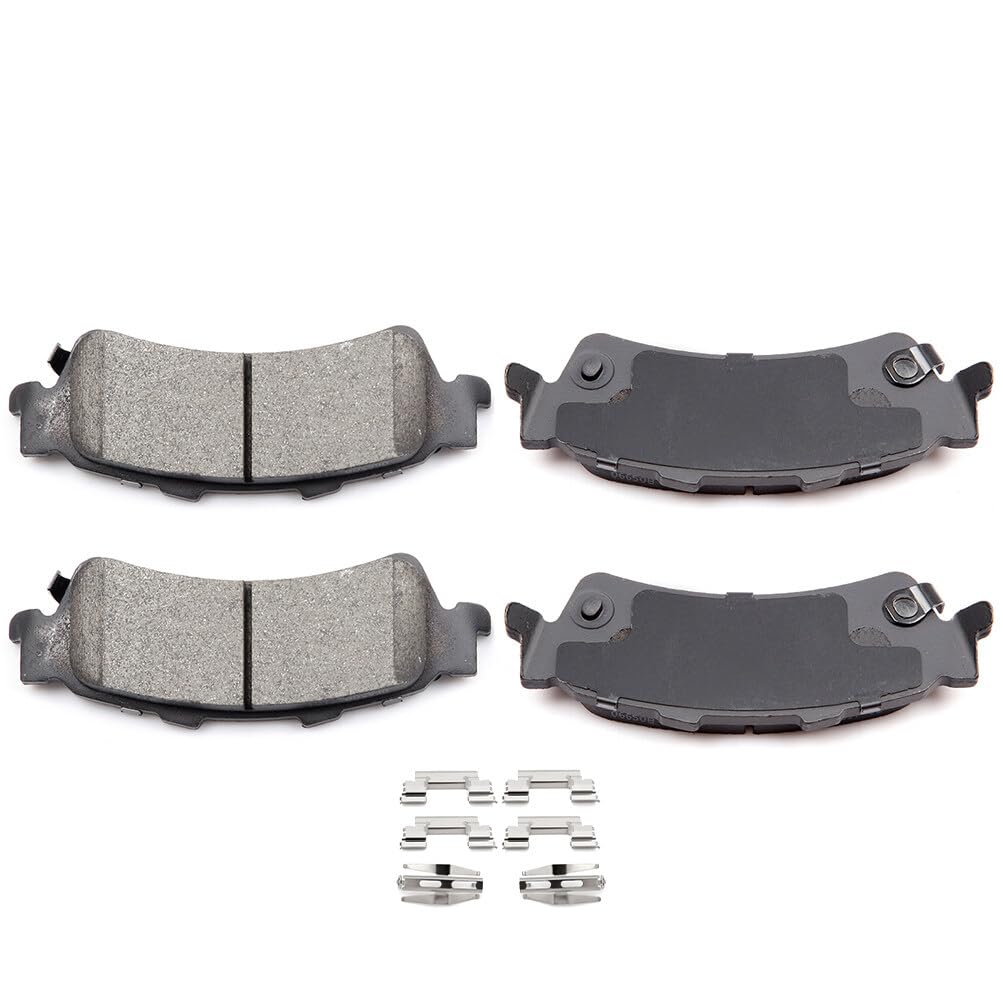 Eccpp D792-7700 Rear Ceramic Disc Brake Pad Set Fit For Cadillac Deville 2000-2005,For Cadillac Dts 2006-2011,For Cadillac Escal
