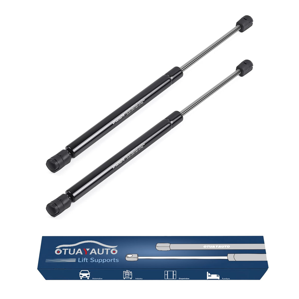 Otuayauto Front Hood Struts - Replacement For 2011-2014 Hyundai Sonata (Excluding Hybrid) Hood Lift Support Shock, Oem # 6489 Sg367017 81161-3Q000 (Pack Of 2)