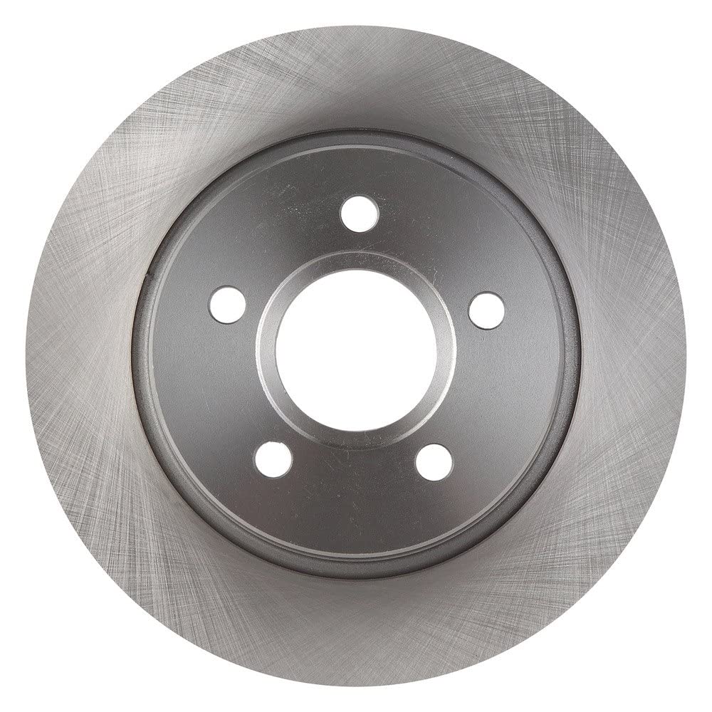 Trq Rear Brake Rotors Set Solid Compatible With 2012-2018 Ford Focus