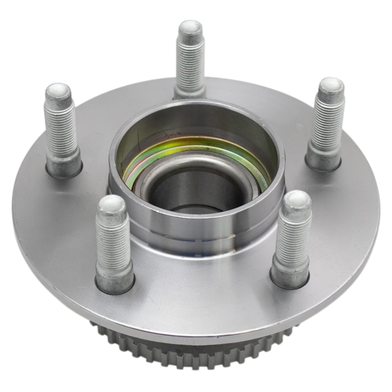 Trq Front Wheel Hub Bearings Assembly Set Compatible With 1992-1997 Ford Crown Victoria 1991-1997 Lincoln Town Car Mercury Grand