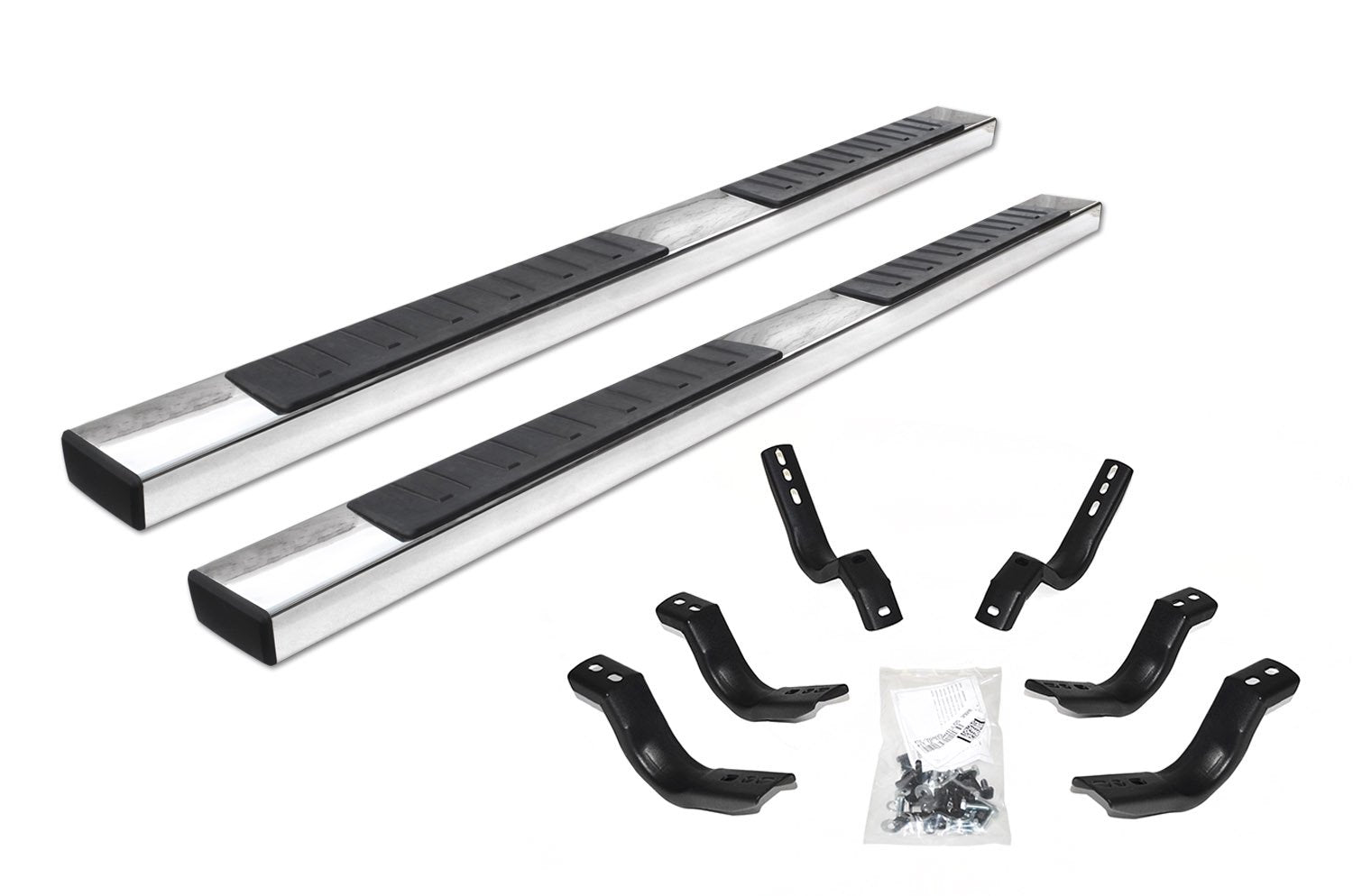 Go Rhino 6862409987Ps 6'' Oe Xtreme Ii Side Steps With Mounting Brackets Kit For Ram 11-14 1500, Ram 11-24 2500, Ram 11-24 3500,
