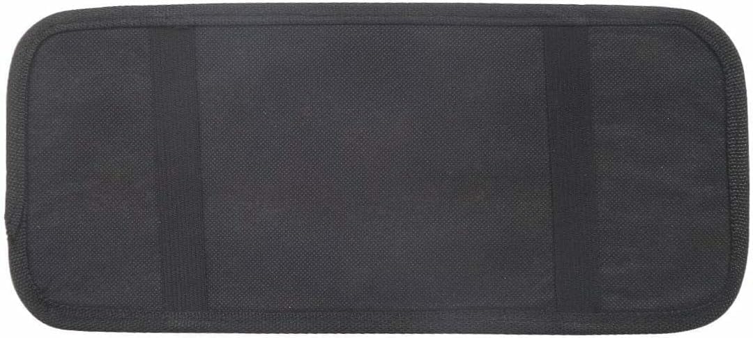 18 CD Car Sun Visor Storage DVD Disc Holder Pocket Case Organizer, Black