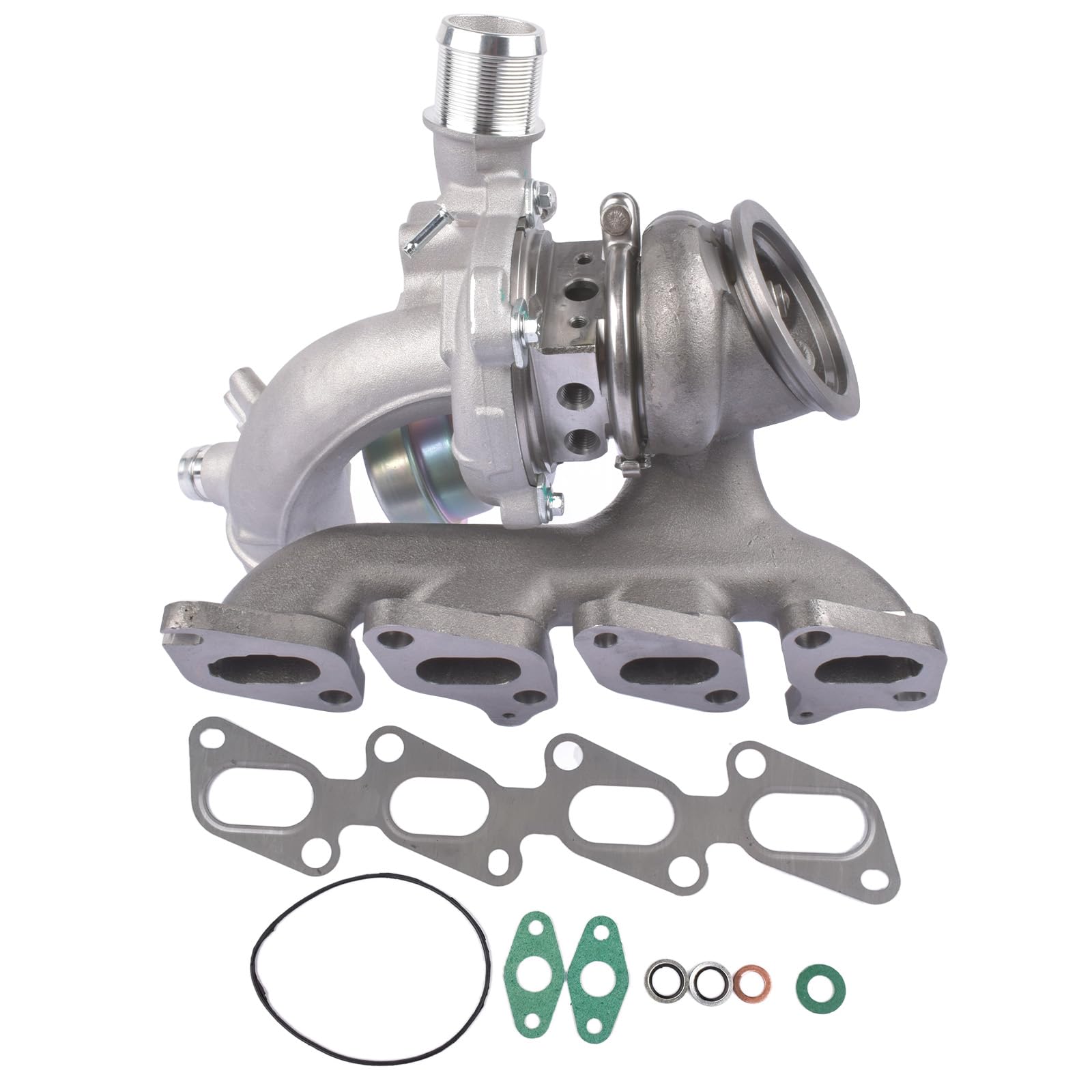 TEKKOAUTO 667-203 55565353 Turbo Charger Turbocharger Kit Compatible with 2011-2018 Chevy Cruze Sonic Trax Buick Encore 1.4L Eng