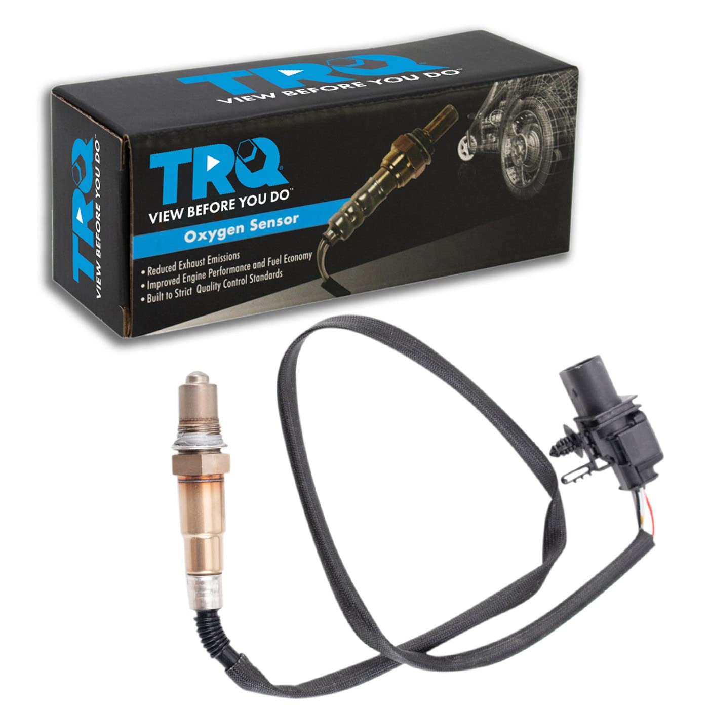 Trq Upstream O2 Oxygen Sensor Compatible With 2007-2010 Audi A8 Quattro 06-11 Porsche 911