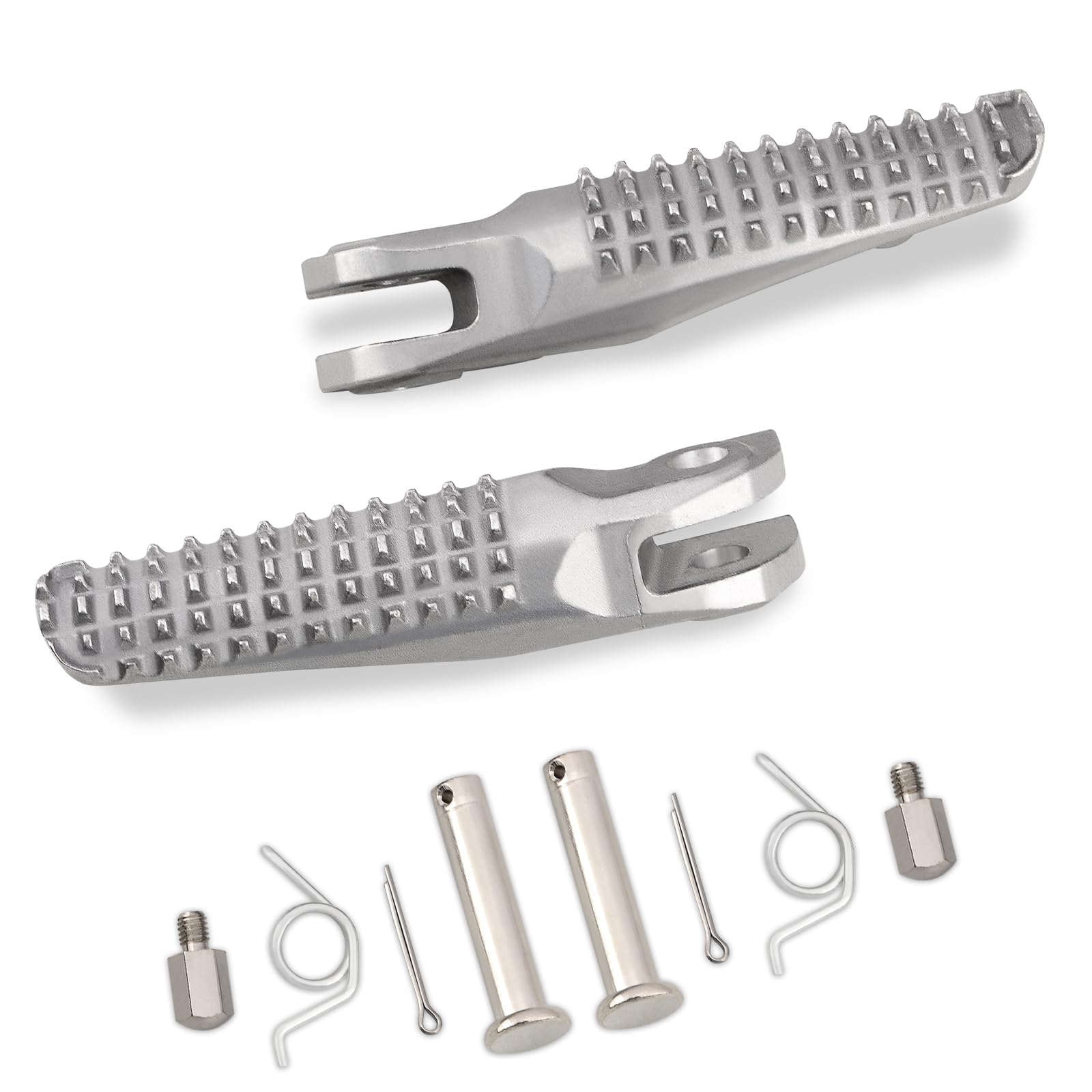 FOVPLUE Driver Footrests,Front Rider Foot Pegs Steps for YAMAHA MT-09 2021-2025,MT-09 SP 2022-2024,XSR900 2022-2024,YZF-R7 2022-