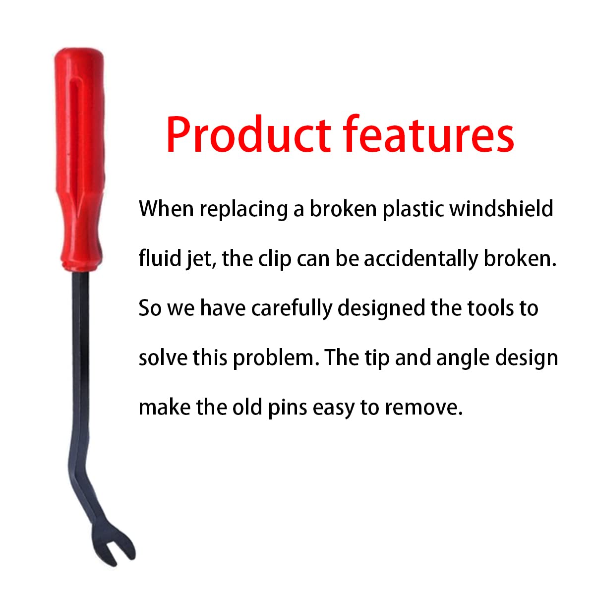 Car Hood Insulation Retainers, 30pcs Bumper Cover Retainer Clips with One Fastener Remover, Heat and Sound Insulation Nylon Clip