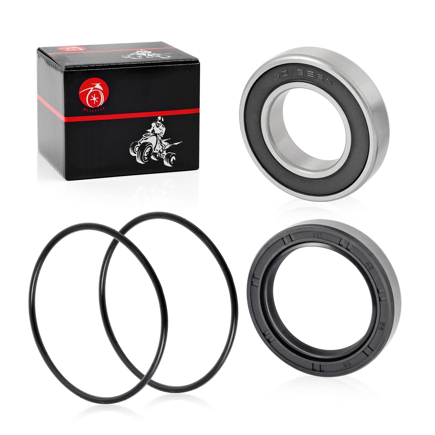 Left Rear Axle Wheel Bearing Seal For Honda Foreman 400 450 500 Rancher 350 Trx 350 1997-2013