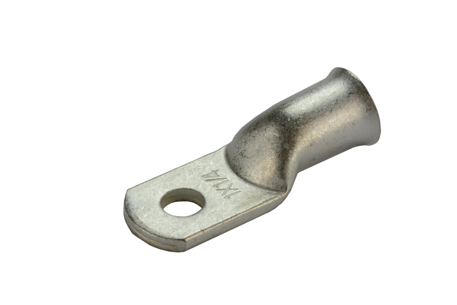 Temco 25 Pack Tinned Copper Welding Battery Cable Ends, Lugs Terminal 1 Awg 1/4'' Hole - Marine Grade (6 Awg To 1/0 Awg Options