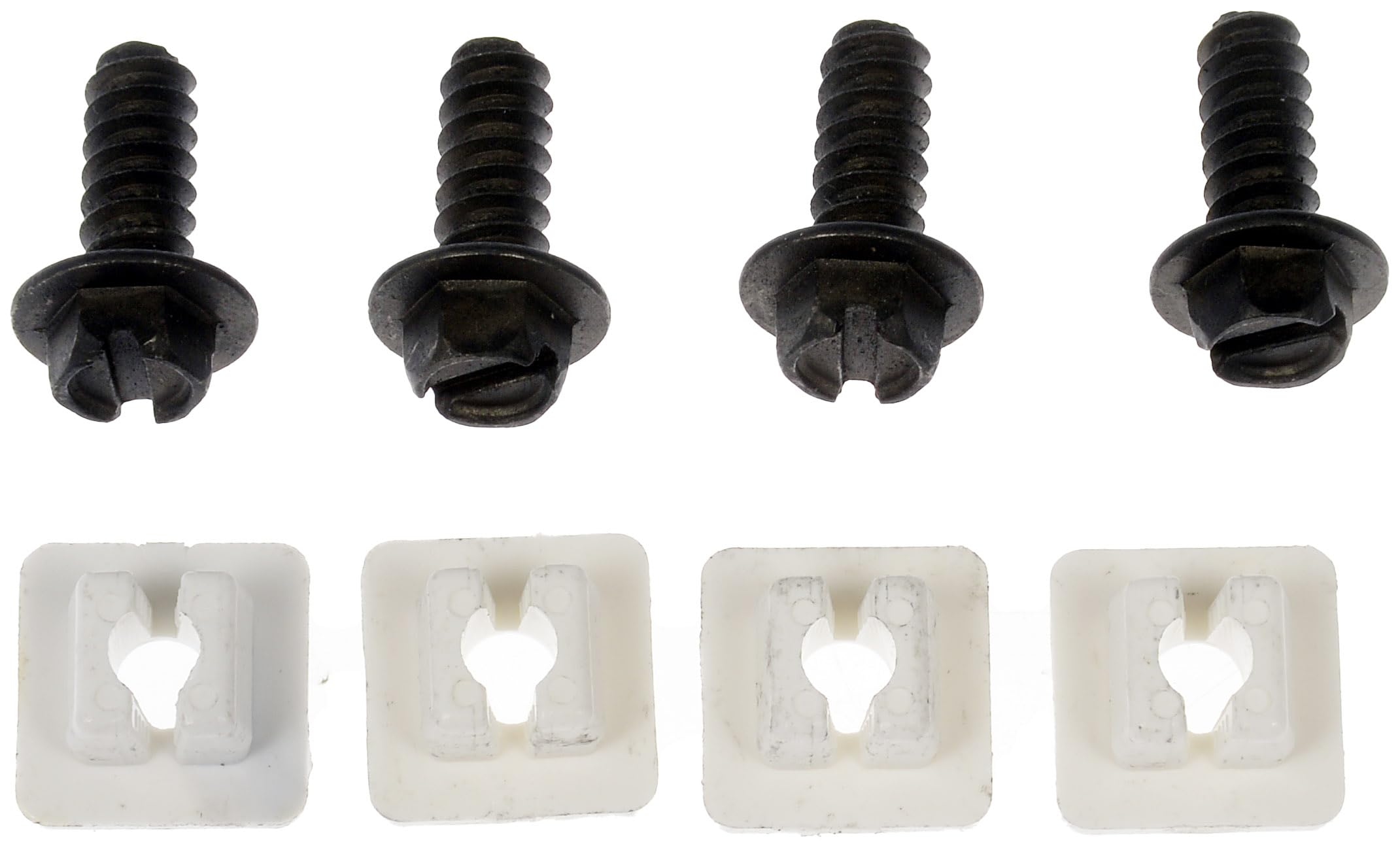 Dorman 785-126 License Plate Fasteners- 1/4 In. X 5/8 In., 8 Pack