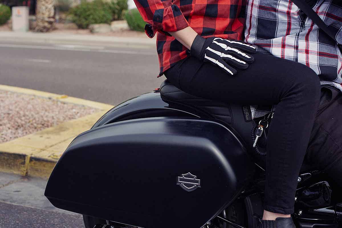 Hot Leathers Gvm2007 Black; Xl Skeleton Mechanic Gloves (Black, X-Large)