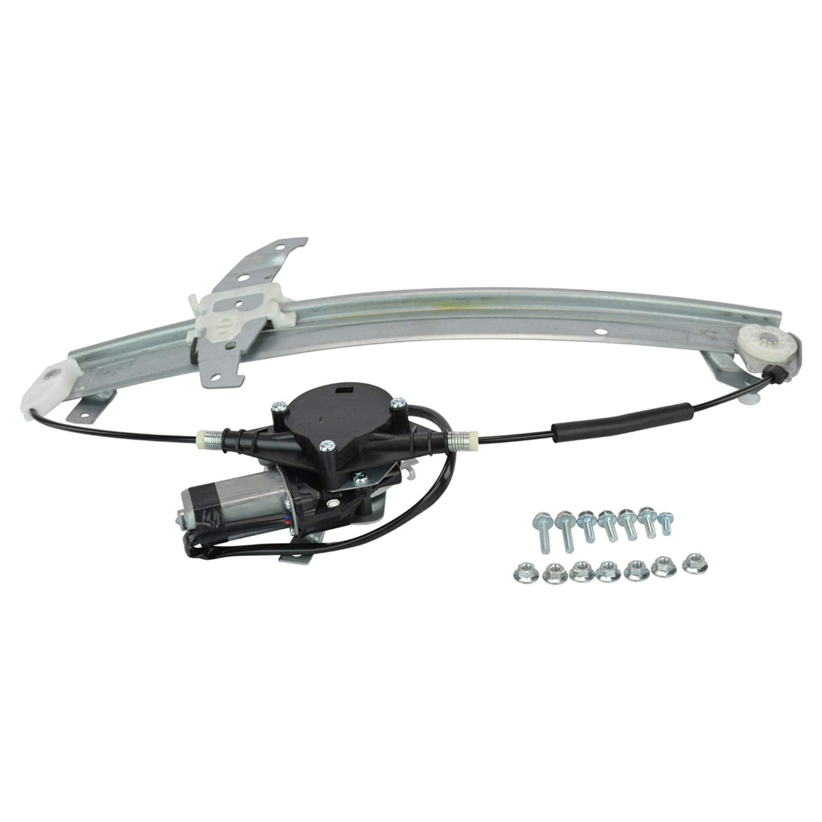 Trq Front Right Power Window Regulator & Motor Assembly Passenger Side Compatible With 1994-1997 Lincoln Town Car