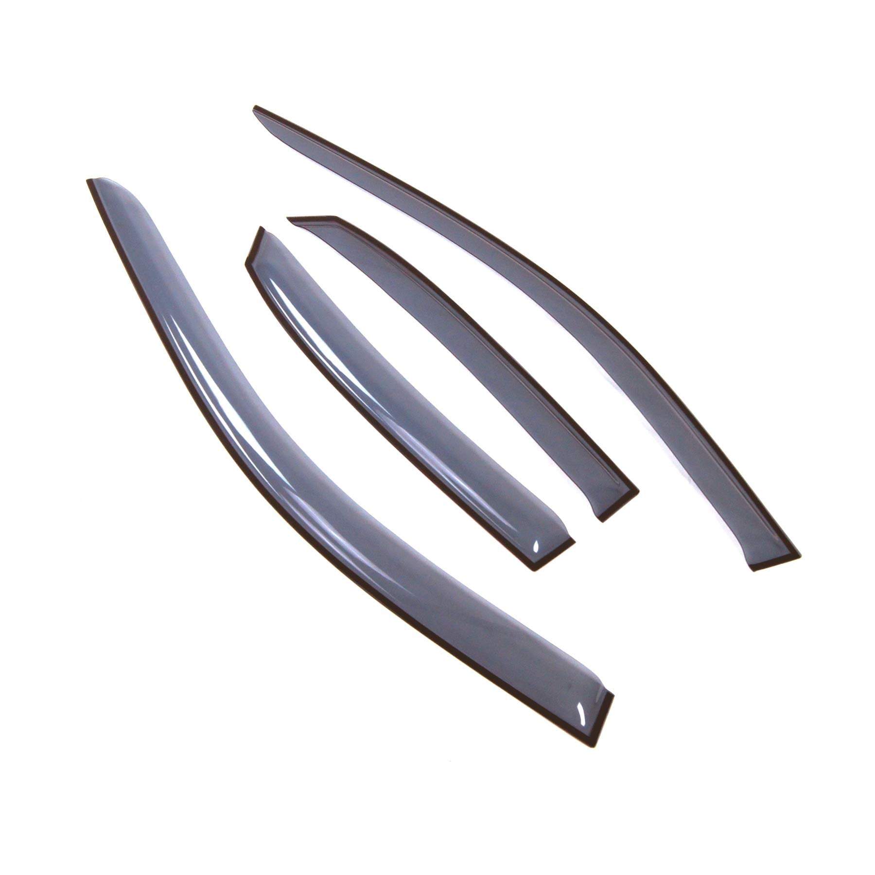 Car Window Rain Guard | Outside Mount Visors Auto Side Window Deflectors | Windows Visor Rain Shields Compatible With 1996-2001