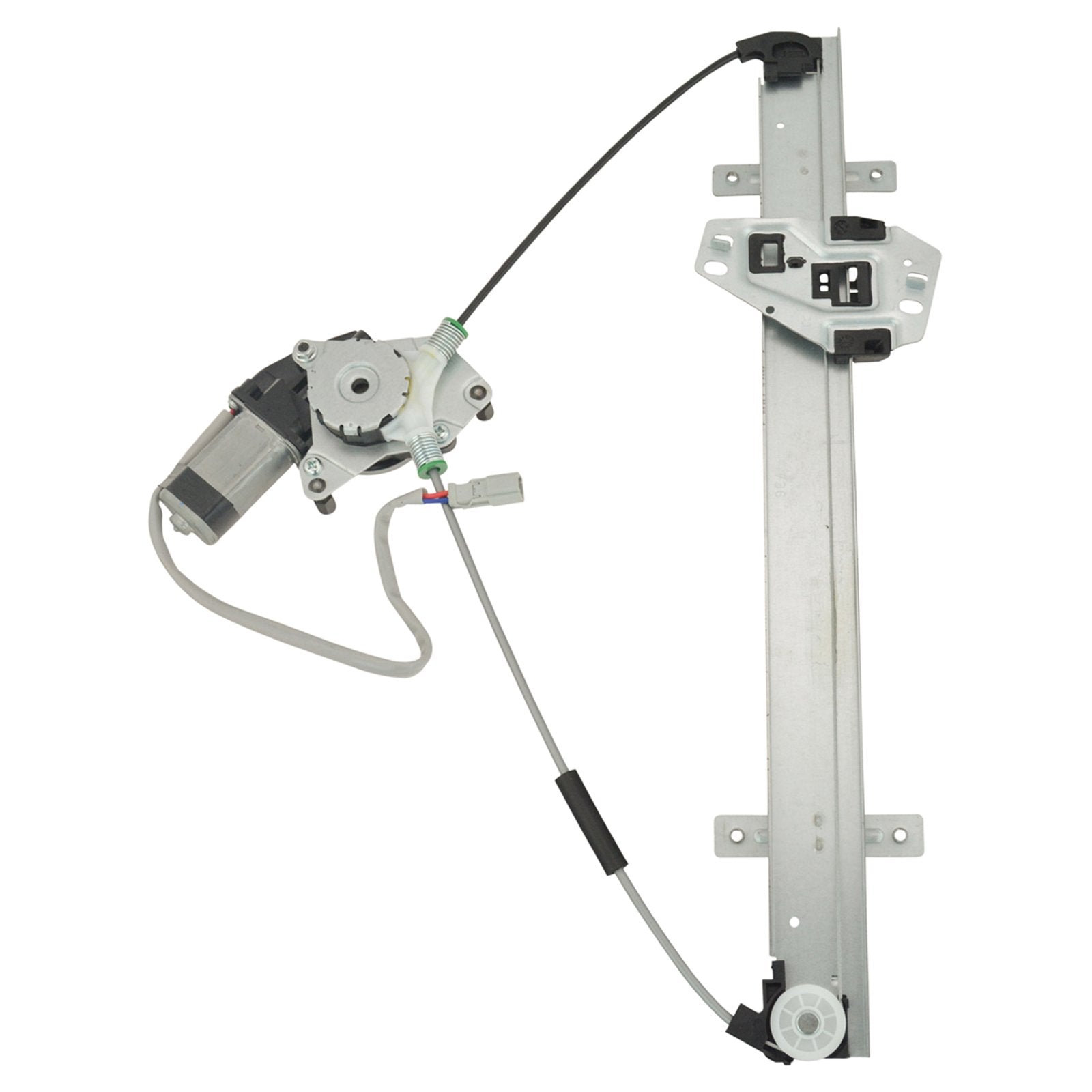 Trq Front Right Power Window Regulator & Motor Assembly Passenger Side Compatible With 2001-2005 Honda Civic Ho1351108