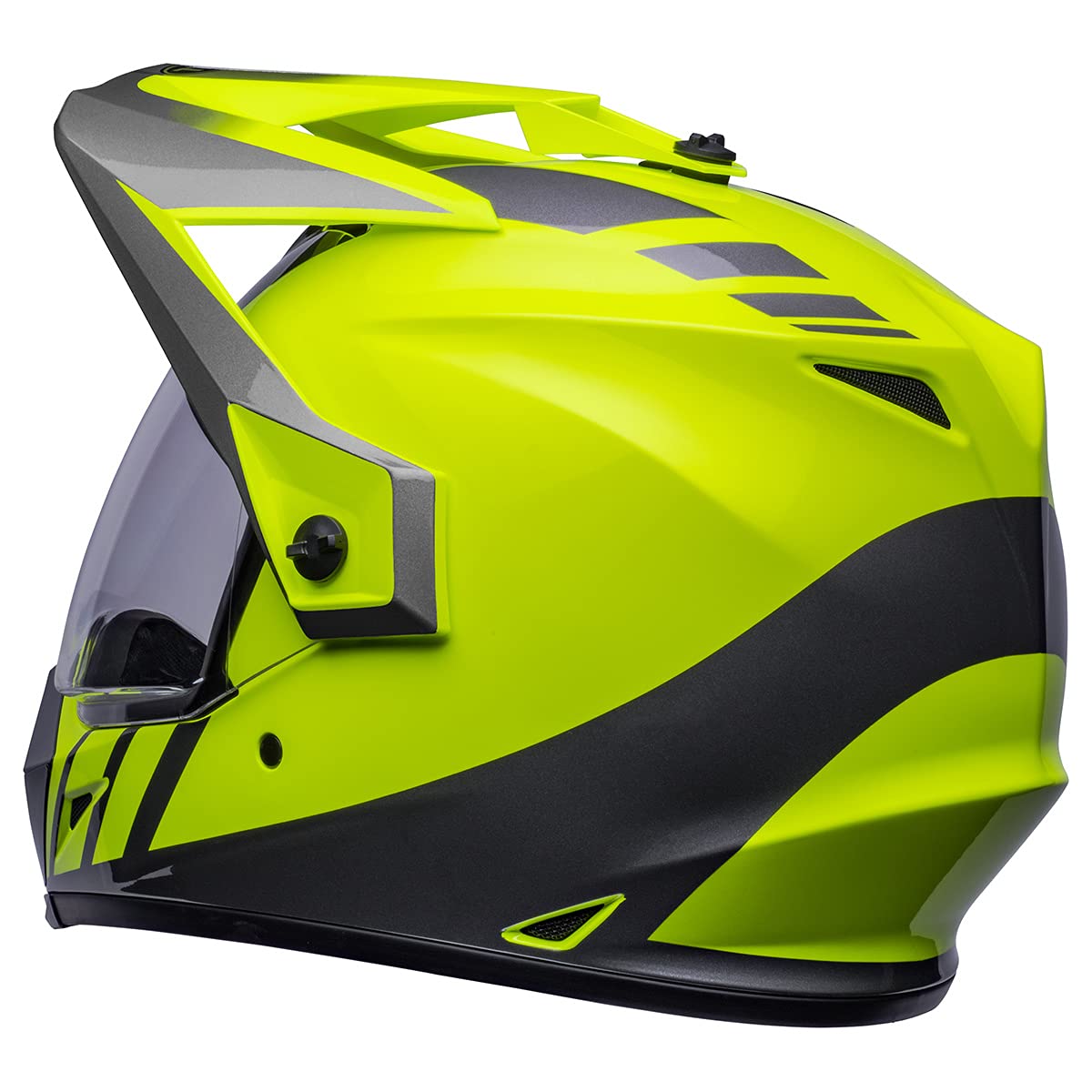 Bell Mx-9 Adventure Mips Dirt Helmet (Dash Hi-Viz Yellow/Gray - Xx-Large)