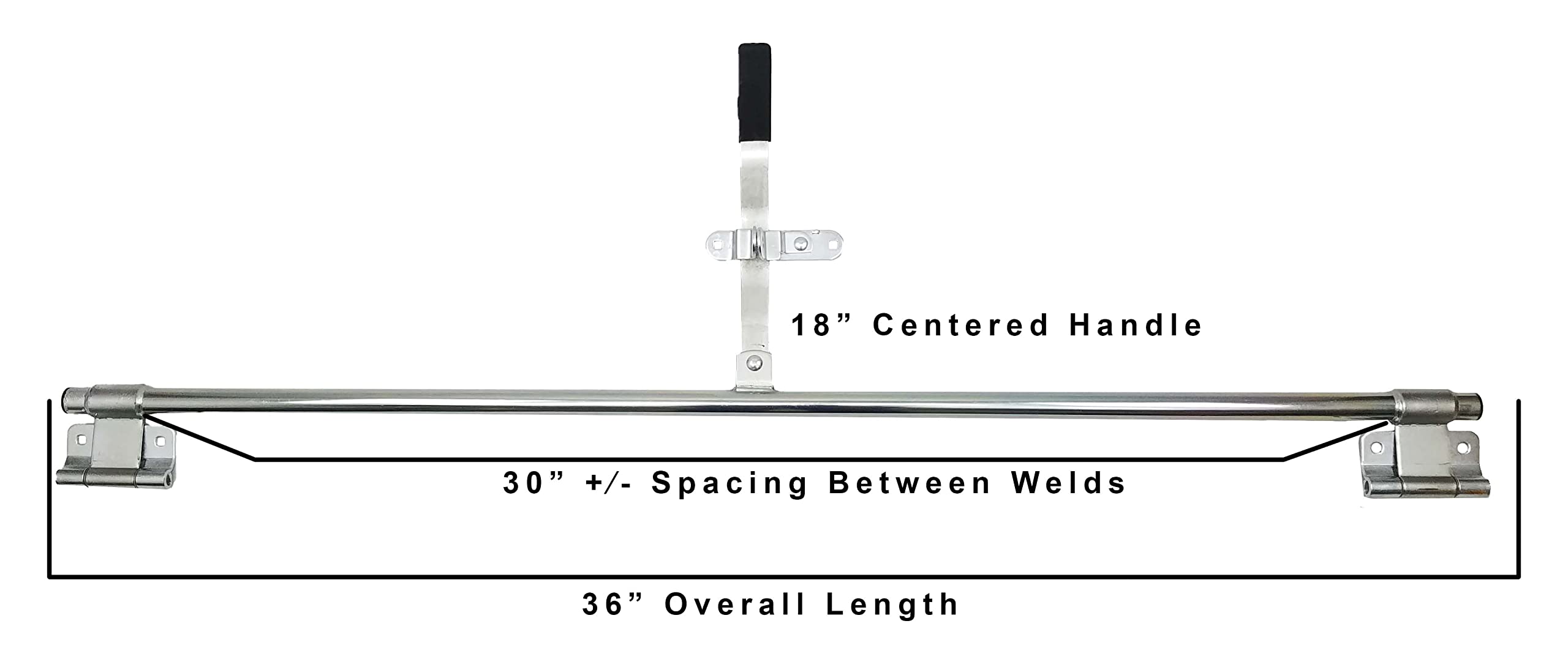 Class A Customs 36'' Cargo Trailer Cambar Cam Bar For Folding Ramp Door