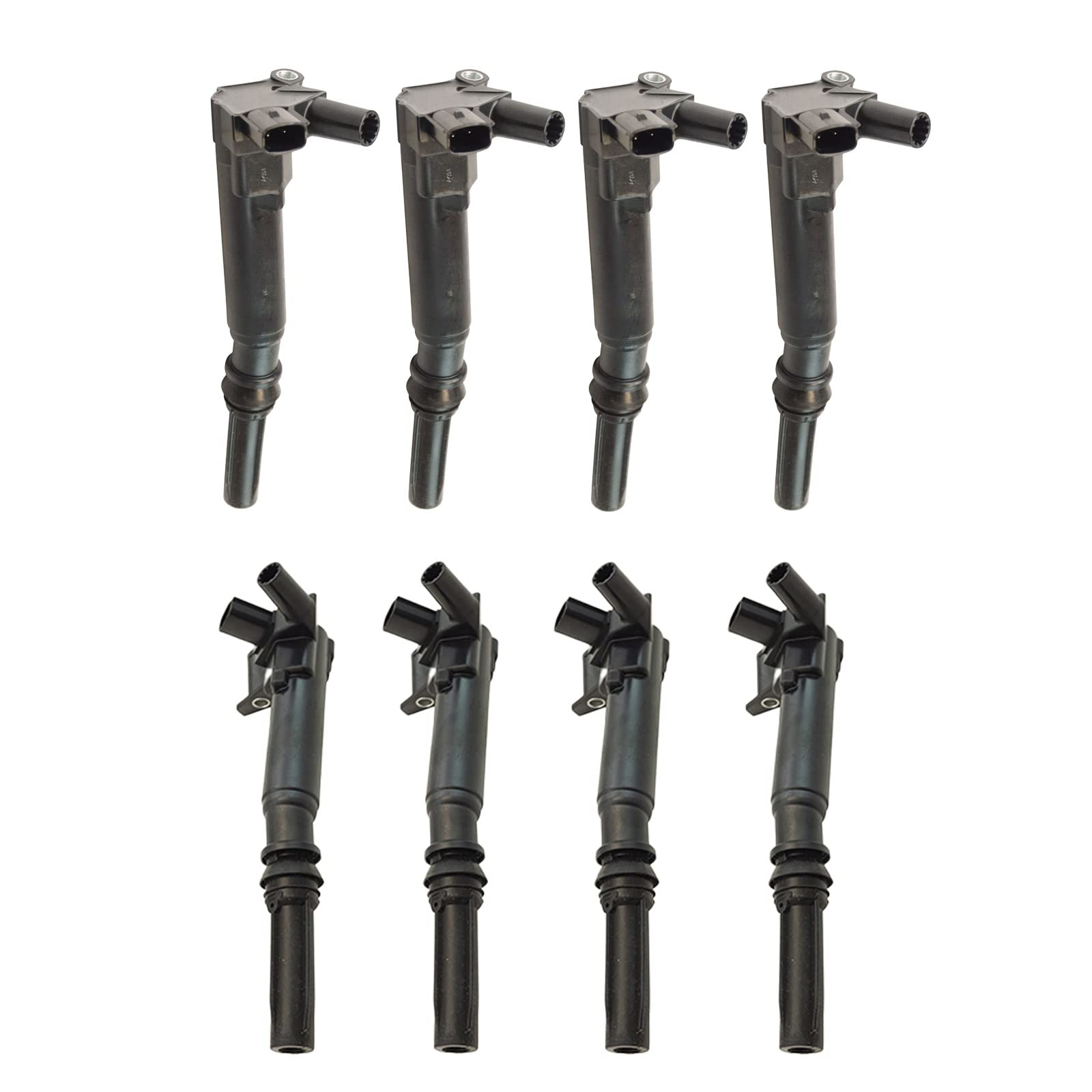 Trq Ignition Coil Set - Compatible With 2017 Ford E-350, 2011-2017 F-250, F-350 Super Duty & 2010-2014 F-150
