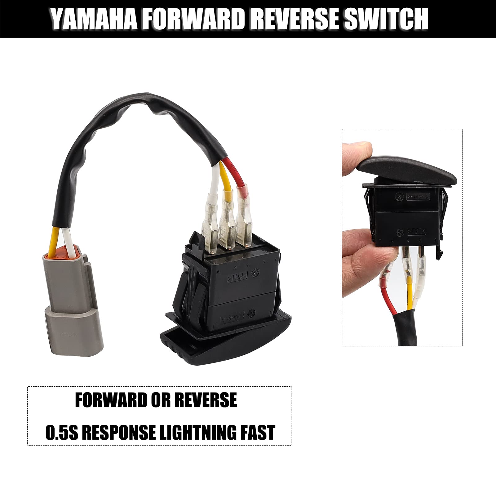 Cartclan Forward Reverse Switch, Suitable For Yamaha G22, G29, Drive Golf Carts # Ju2-H2917-00-00