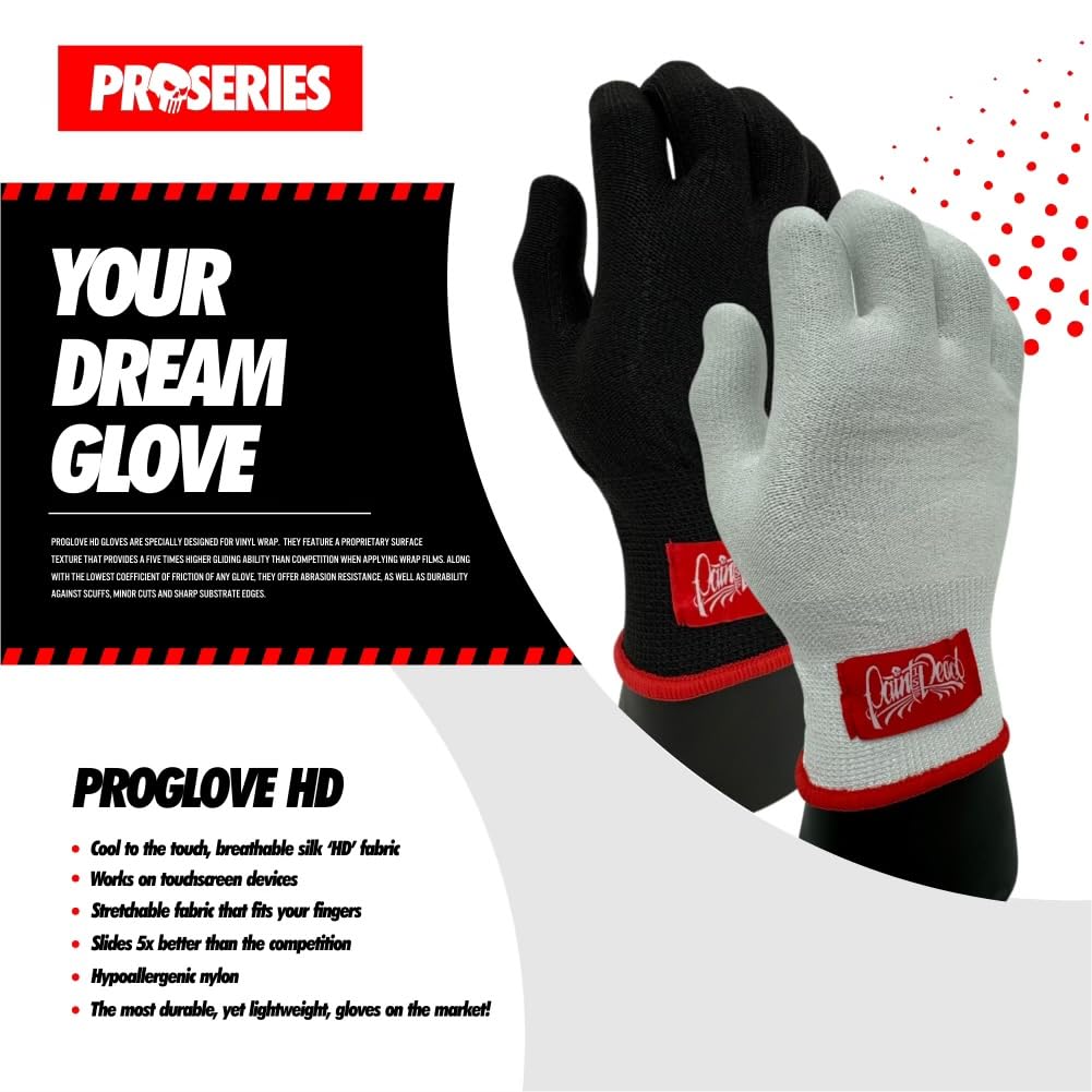 Paint Is Dead Proseries Proglove Hd Car Wrap Glove (Large)