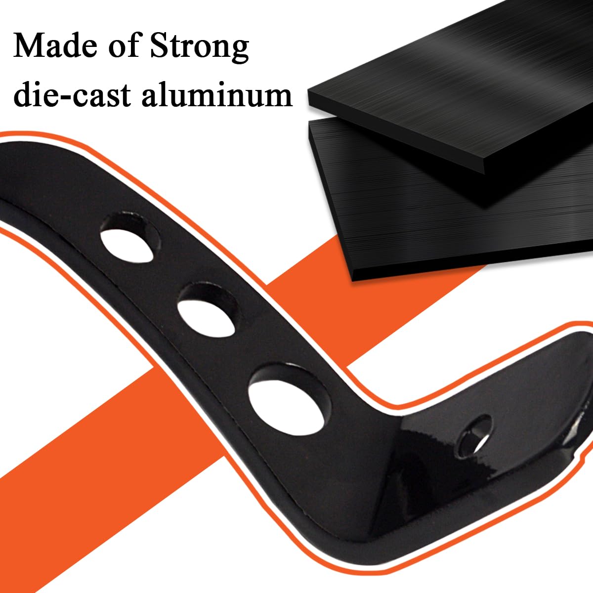 Fovplue For Jiffy Stand Extension,Kickstand Extension For Harley Touring Models 1991-2024, For Cvo Electra Glide Road Glide Road King Street Glide Revival Flh Ultra Limited Ultra Classic,Vivid Black