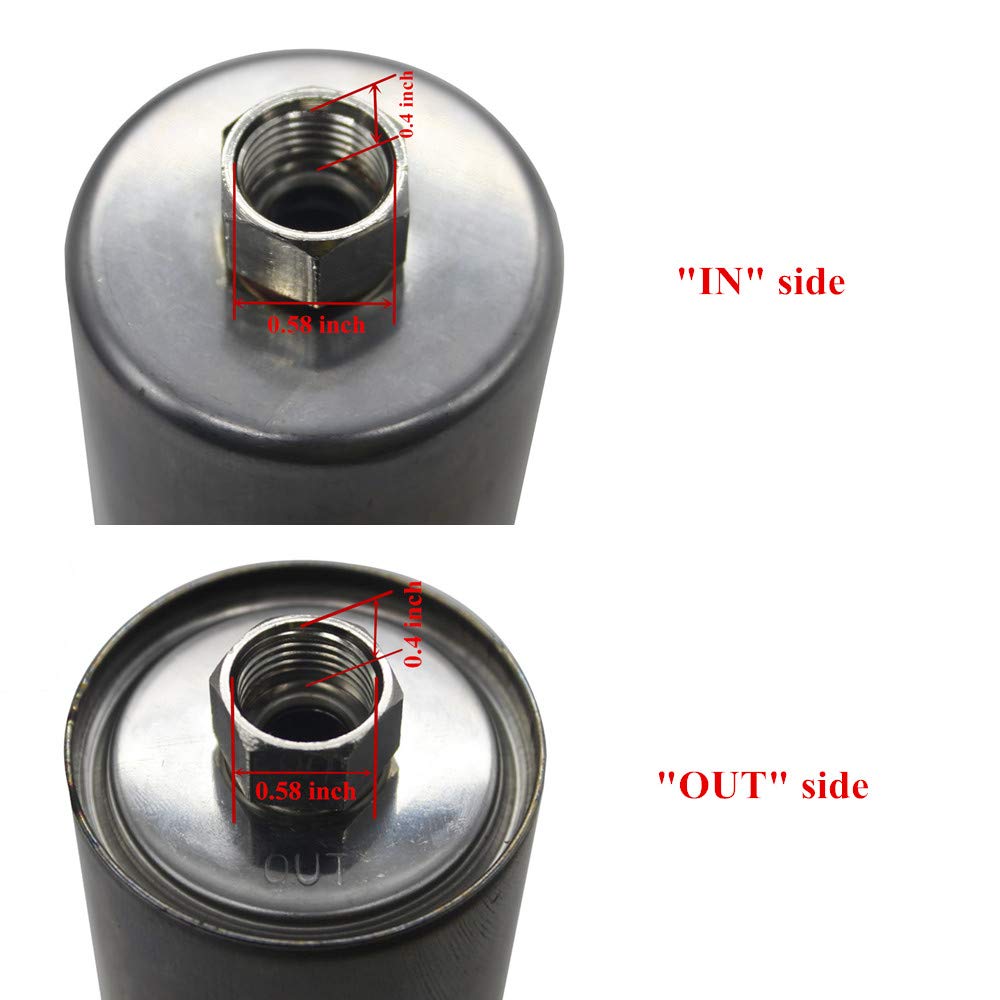 Ifjf Gf652 (Ff5026) Professional Inline Fuel Filter Replacement For Chevy/Gmc C1500 C2500 C3500 Silverado/Sierra 2500Hd Suburban