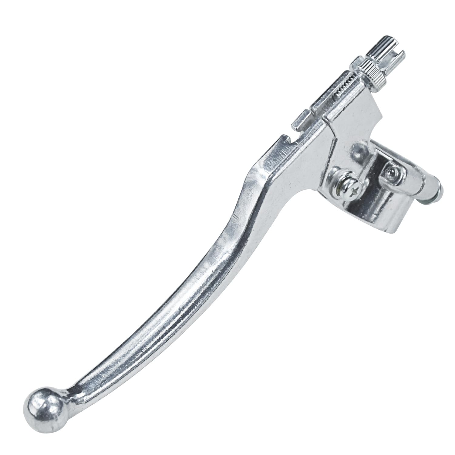 Holato 22Mm 7/8' Left Clutch Brake Handle Lever Perch For Coleman Ct200U Bt200X Ct100U Baja Massimo Mb165 Mb200 Yerf-Dog Motovox Mbx10 Mini Bike Crf50 Xr50 Klx110 Ssr125 Pit Dirt Bike (Silver)