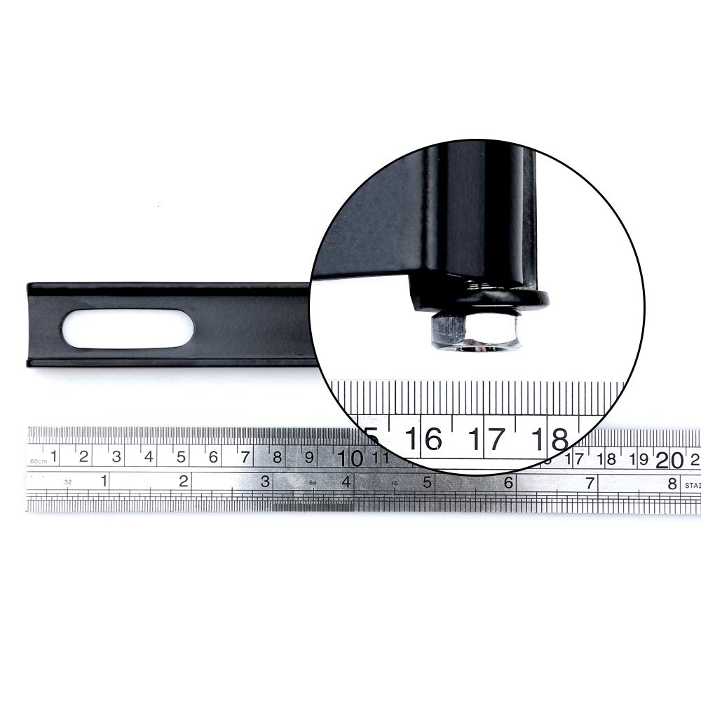 Black Solo Seat Springs 3' For Harley & Custom Satin Black Barrel Springs