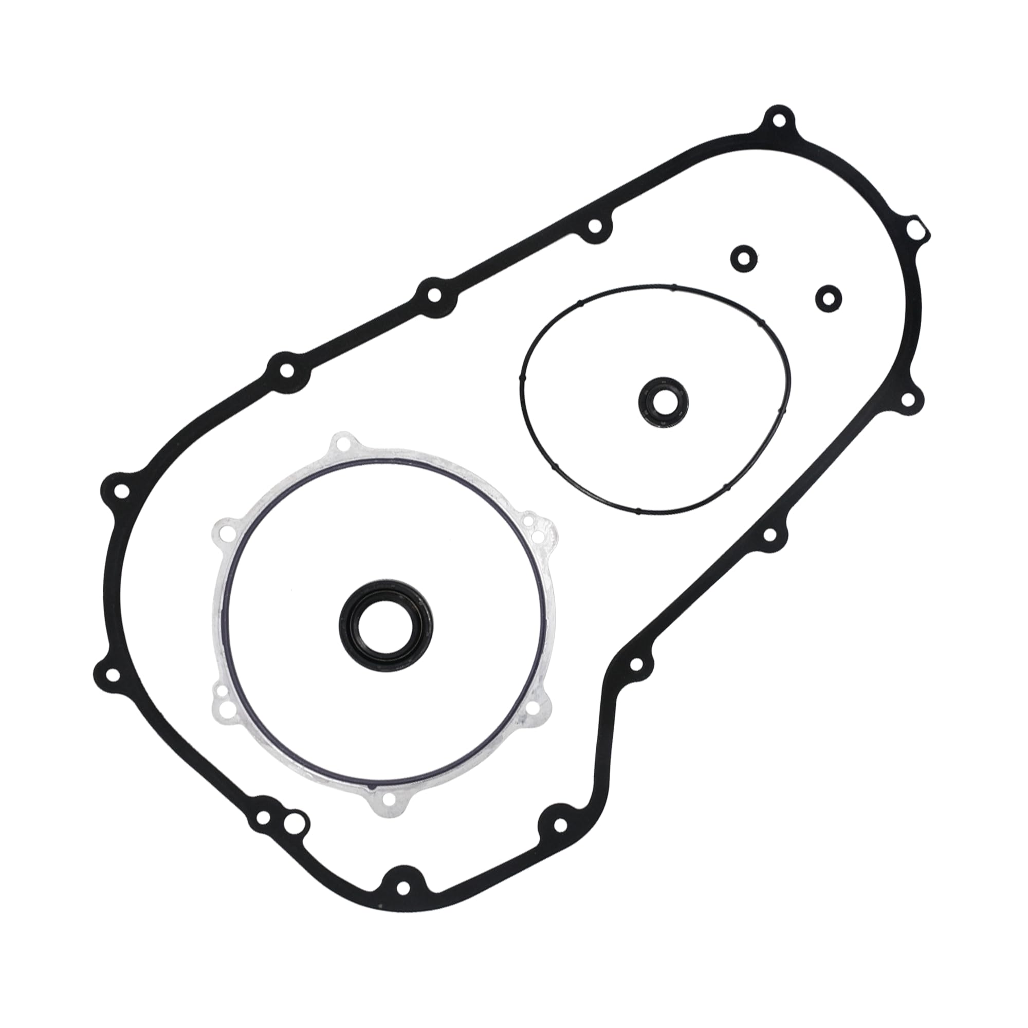 Lanigram Primary Cover Gasket Kit Fit for Harley Davidson Road King Street Glides Models FLH FLT 2007-2017