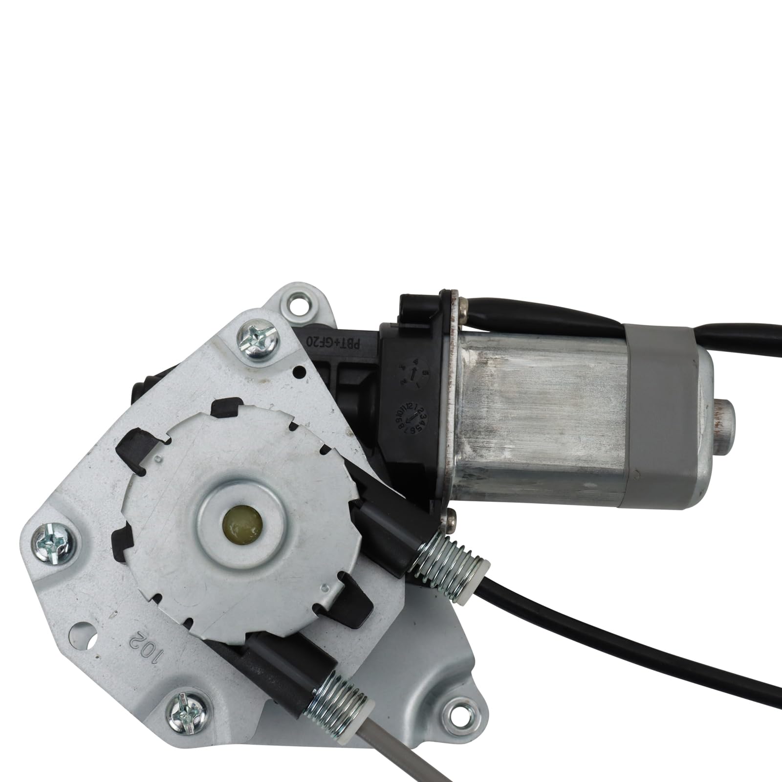 Trq Rear Right Power Window Regulator & Motor Assembly Passenger Side Compatible With 2006-2007 Jeep Liberty