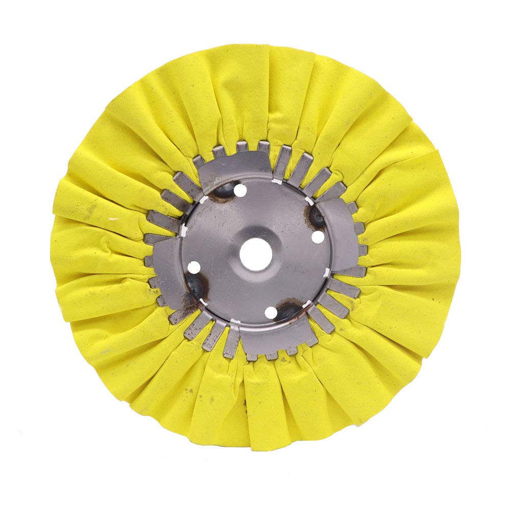 Renegade Products 9'' X 3'' X 5/8'' Airway Buffing Wheel For Metal Polishing Aluminum & Stainless Steel For Wheels, Tanks & Bump