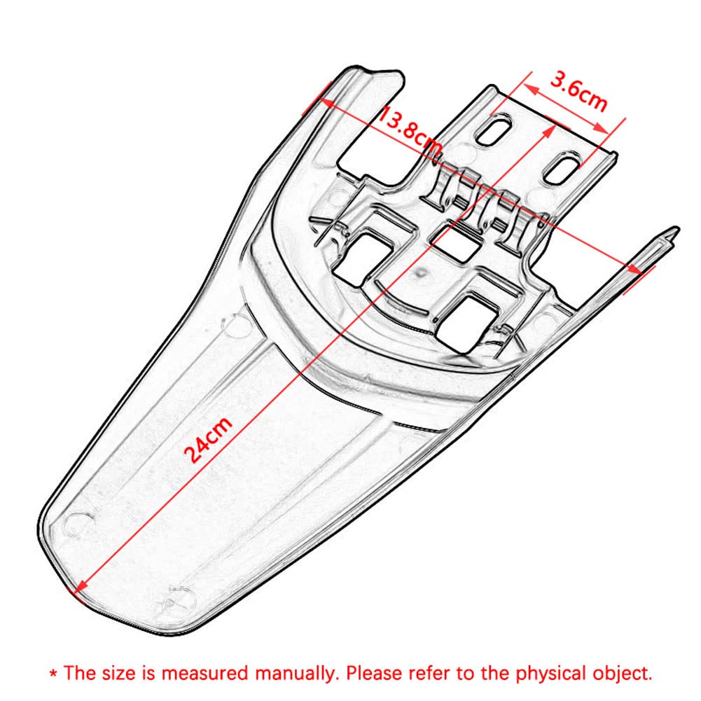 Surron Front-Rear Shock-Rear Fender Set Motorcycle Electric Dirt Bike Off-Road Shock Absorber Mudguard Fender Mud Guard Compatib