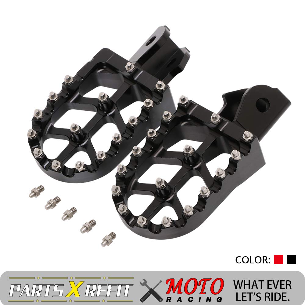 JFG RACING Sur Ron Foot Pegs,Motorcycle Dirt Bike Foot Pegs 7075 CNC Pedals Rests for Light Bee/Surron/Sur Ron/CRF150F 2003-2019