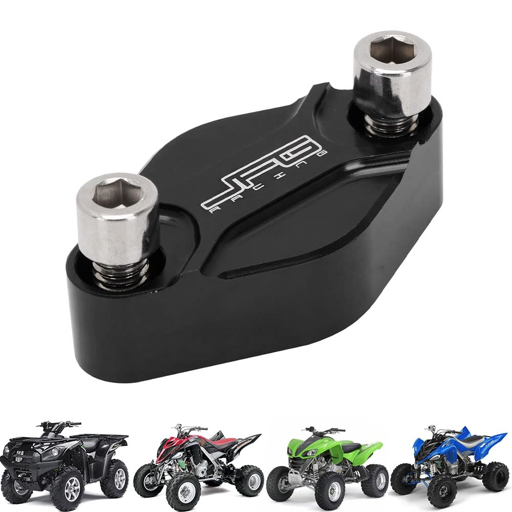Jfg Racing Atv Parking Brake Block Off Plate Cnc Universal For Trx450R/400Ex/300Ex,Raptor 125,250,350,660,700,Atc200X/250R/350X,Yfz450/450R/X,Warrior 350,Banshee 350,Ltz 400,Kfx 400,Kfx 450 Black