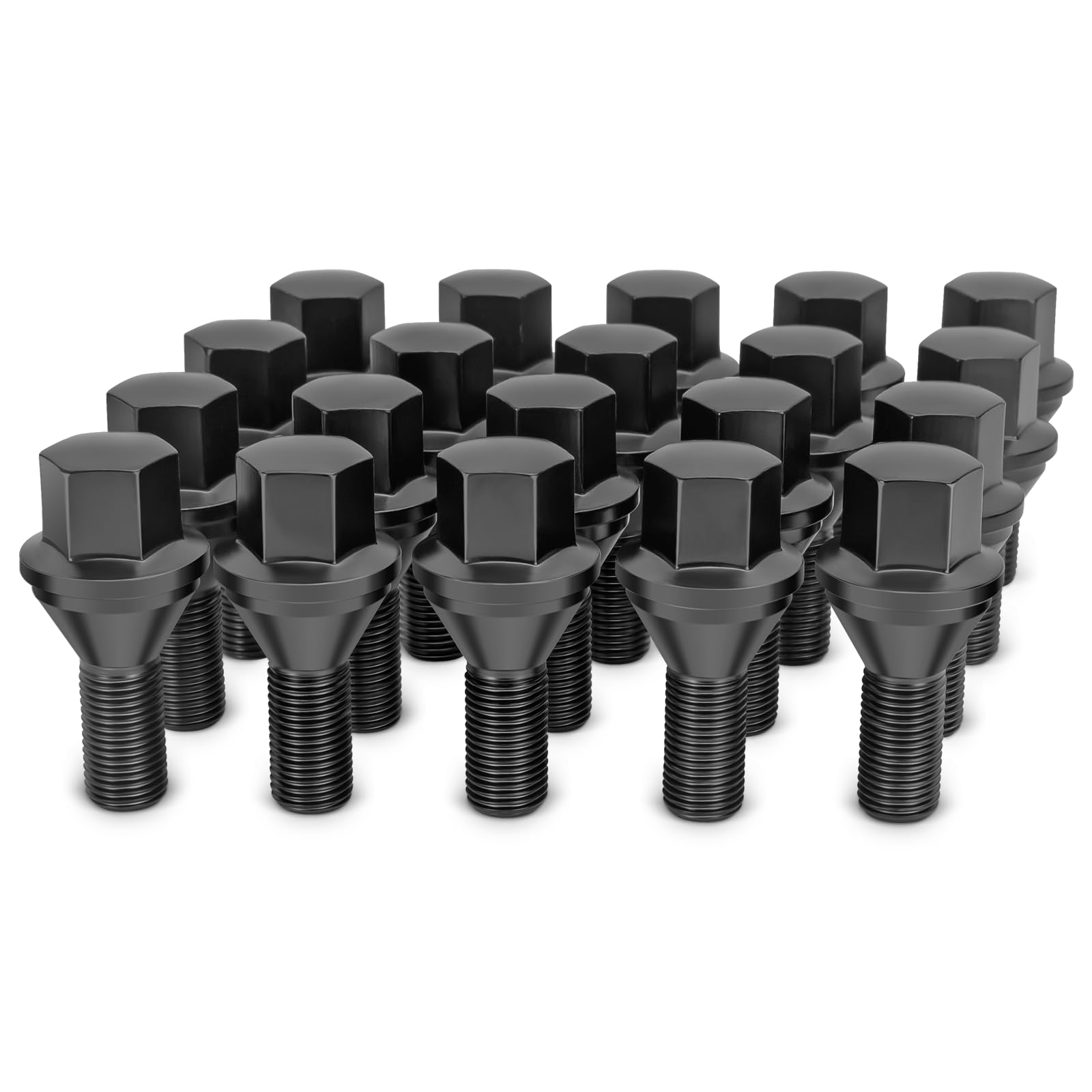 dynofit M12x1.25 OEM/Stock Wheel Lug Bolts 17mm Hex for 2015+ Je/ep Renegade, 2023+ Do-dge Hornet, 20PCS 22mm Shank Wheel Studs,