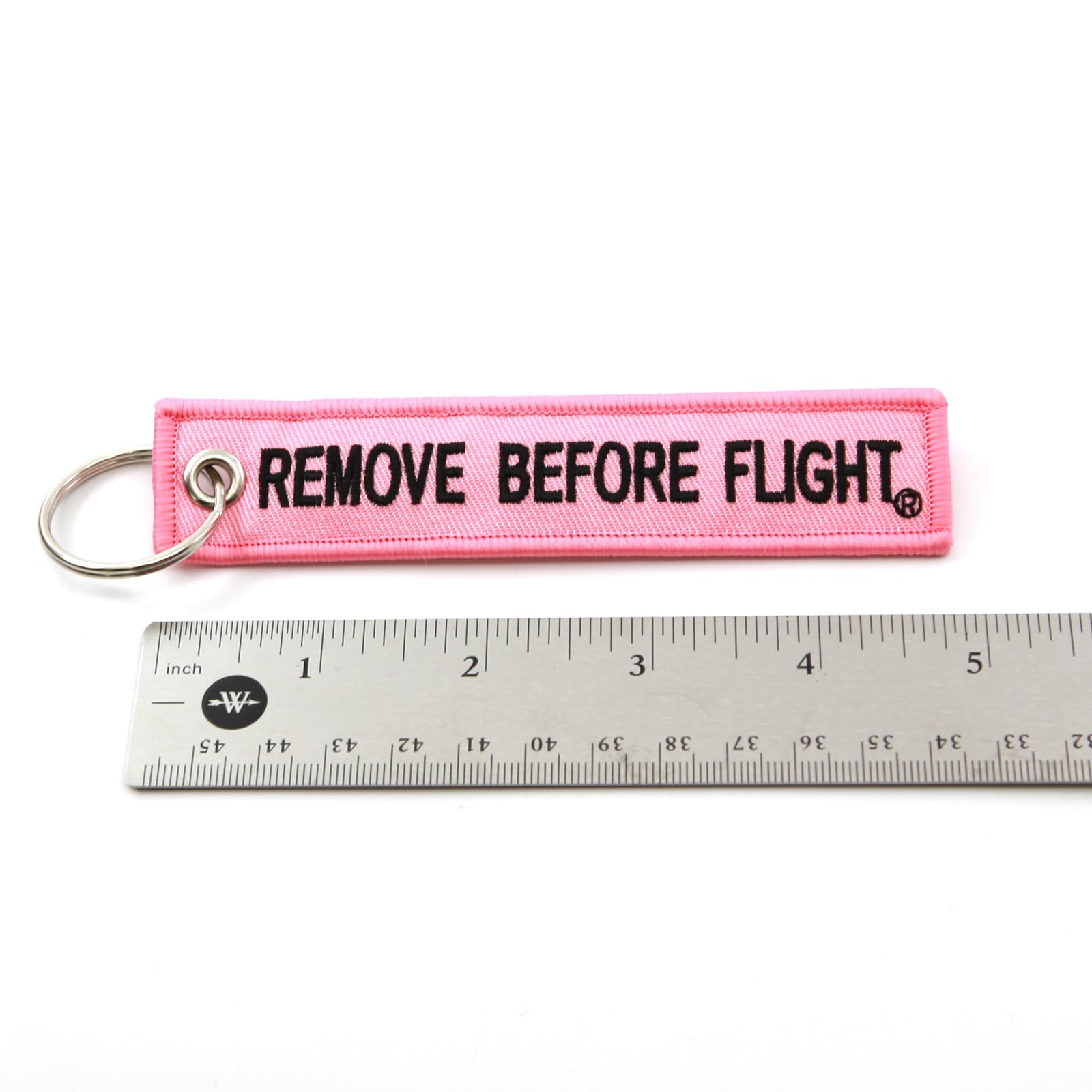 Rotary13B1 - Remove Before Flight Keychain - Pink