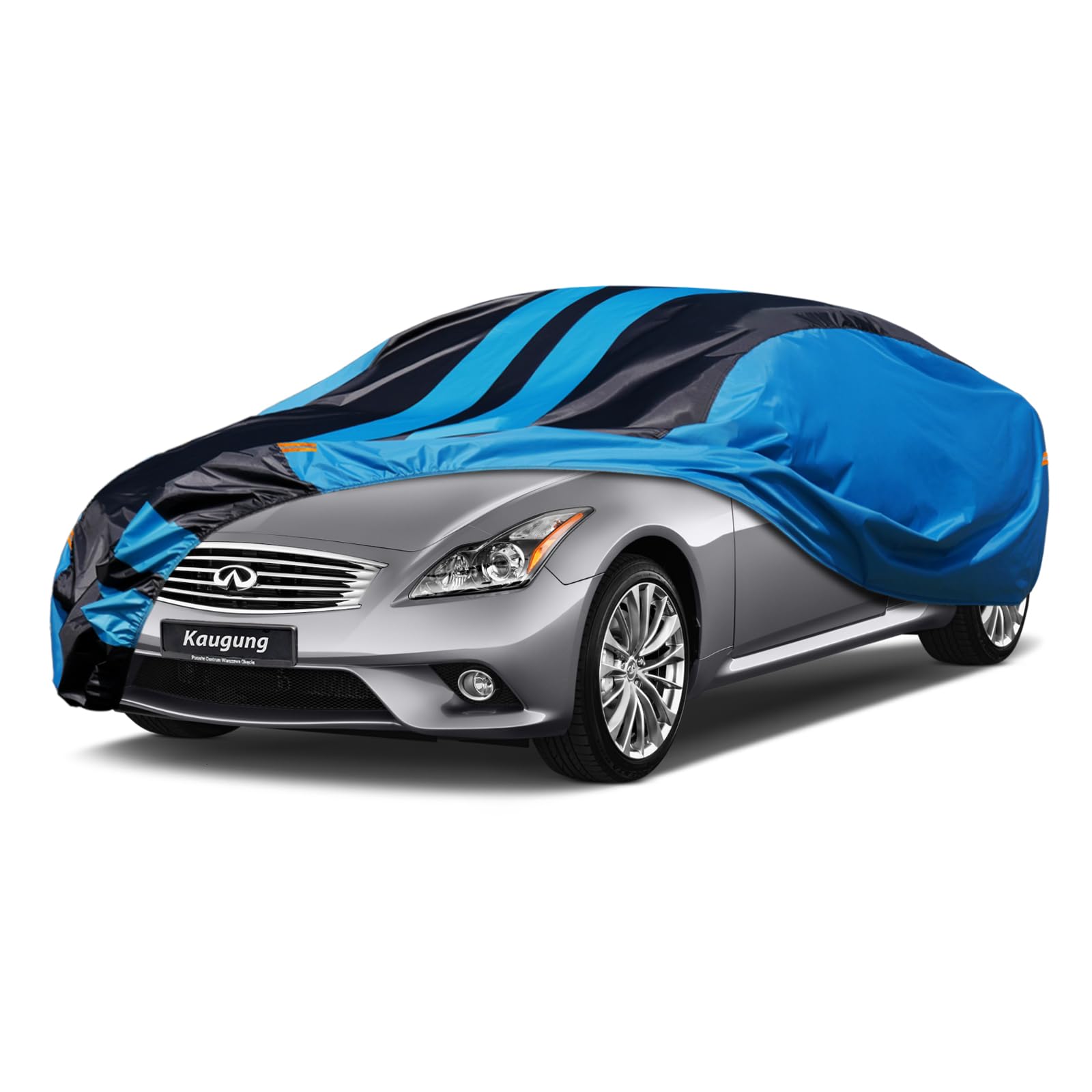 Kaugung Car Cover Waterproof Custom Fit Infiniti G35/G37(2002-2025), Full Exterior Cover For Automobiles Lightweight Resistant O