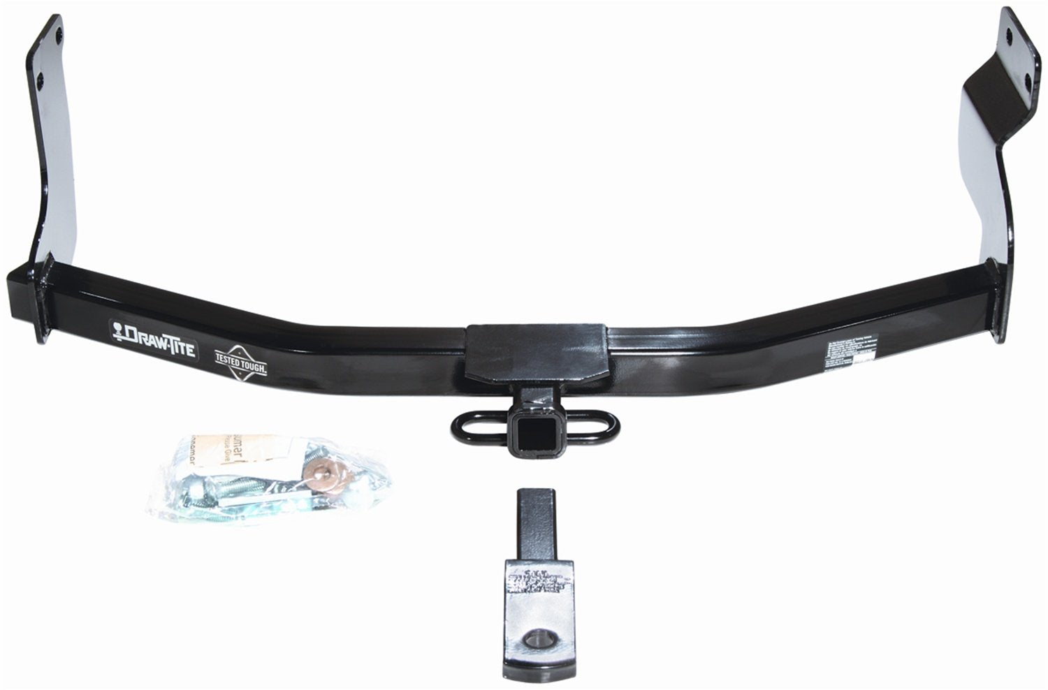 Draw-Tite 36501 Class II Frame Hitch with 1-1/4&quot; Square Receiver Tube Opening , Black