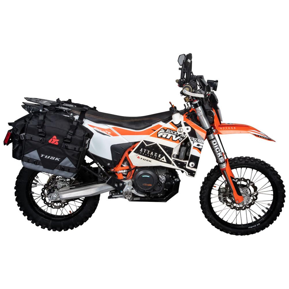 Tusk Pilot Pannier Bags with Bottle Holders