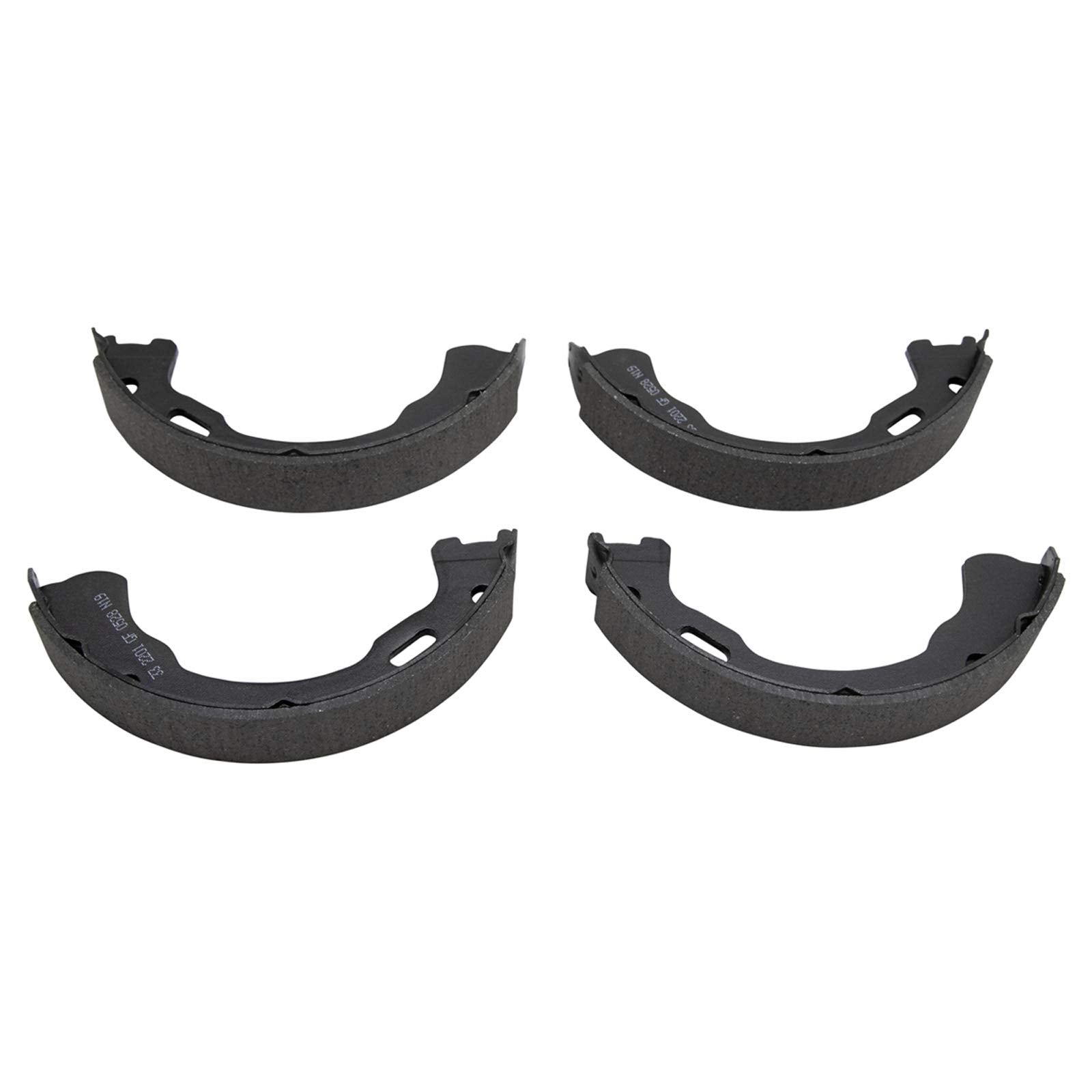 Trq Rear Brake Pad & Rotor Kit Brake Pads Brake Rotor Parking Brake Shoe Set Ceramic Compatible With 2006-2010 Ford Explorer 200