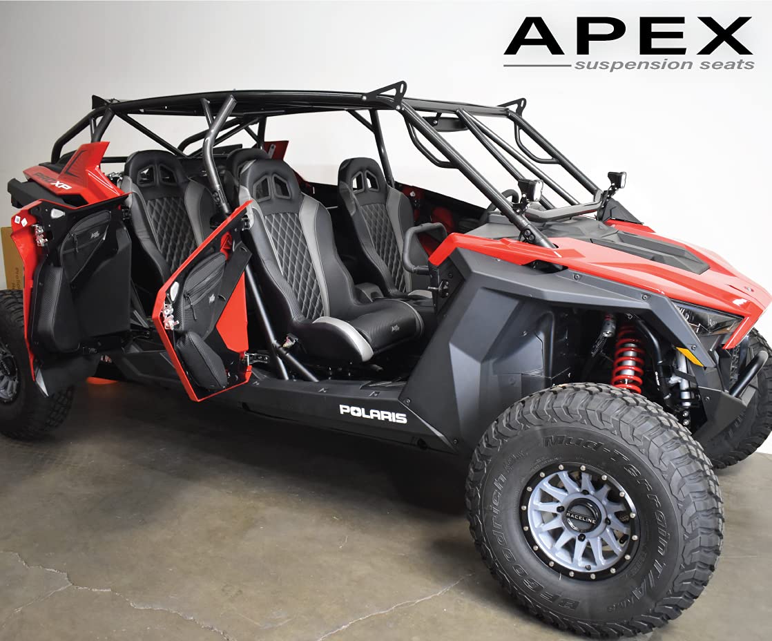 Aces Racing Polaris Rzr Xp Pro Pro R Turbo R Xp4 Storage Bags 2020 2021 2022 Xp4 (Black, (Front) Door Bag)