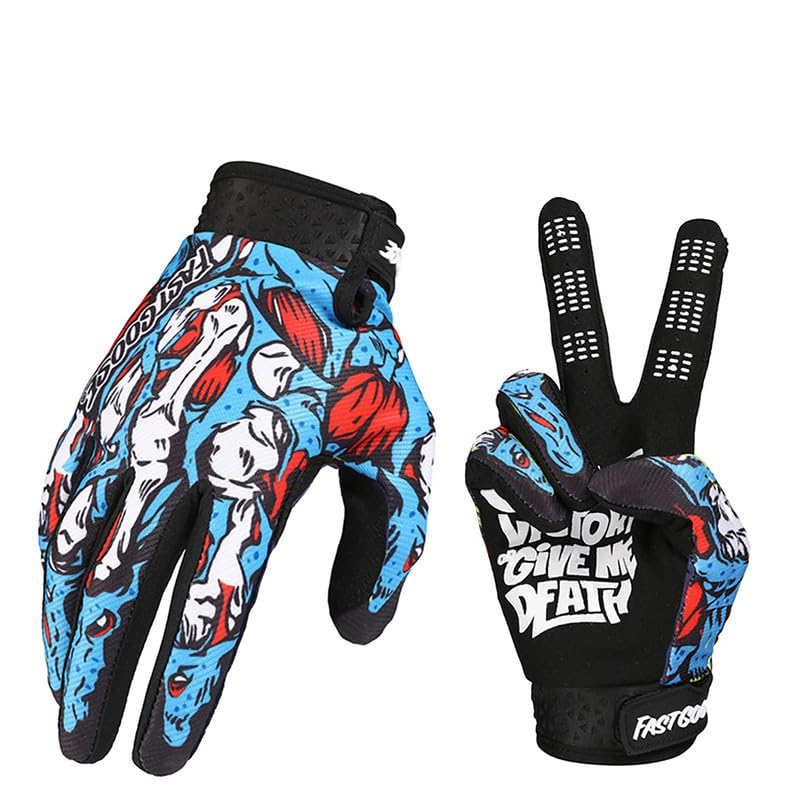 QUENLOOP Motorcycle Gloves Touchscreen Motorbike Riding Dirt Bike Gloves Lightweight Powersports Glove for Motorcycle Cycling Ta